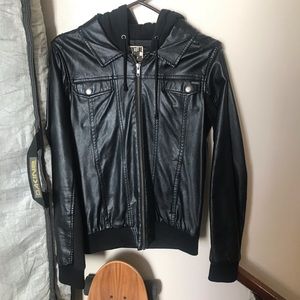 Volcom Faux Leather Jacket